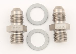 7/16-20 to #3 Stl Crush Washer Seal Adapter (Pr)