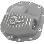 AFE Power Street Series Rear Differential Cover Red w/ Machined Fins, M186-12 - JL
