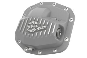 AFE Power Street Series Rear Differential Cover Raw w/ Machined Fins, M186-12 - JL