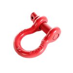 Rugged Ridge D-Ring, 3/4-Inch, 9500 Pound, Red