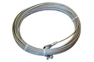 Warn Truck/Auto Replacement Wire Rope - 3/8in x 125ft
