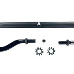 Apex Chassis 2.5 Ton Drag Link Kit, Black Aluminum (Yes Flip) - JK