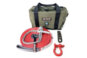 Factor 55 Owyhee Vehicle Recovery Kit w/ Gray HitchLink - Medium
