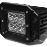 JW Speaker 6145 J2 Series LED Fog Light Kit, Black - Pair - JL Rubicon Only