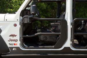Rugged Ridge Front Tube Doors with Mirrors  - JT/JL