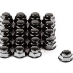 Rugged Ridge 14x1.5 Acorn Style Lug Nuts, Black 24 pieces - JT/JL