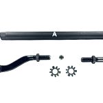 Apex Chassis 2.5 Ton Drag Link Kit, Black Aluminum - Yes Flip - JT/JL