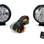 KC HiLites 5in Apollo Pro Halogen Pair Pack System Spot Beam