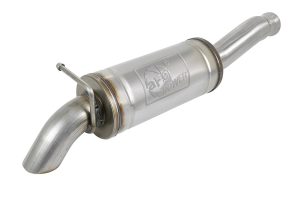aFe Power Rock Basher 2.5in to 3in Cat-Back Before Axle Turn-Down Exhaust System  - JL 2Dr 3.6L