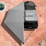 HD Nomadic 180 LTE Awning Wall Kit Grey Body Green Trim W/Black Travel Cover
