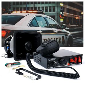 Car Siren PA System with Loud Speaker & Microphone