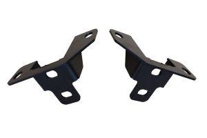 JT Rear Bumper Frame Tie-in's (pair)  (Black Powder Coated)