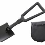 Overland Vehicle Systems Multifunctional Military Style Utility Shovel w/Carrying Case