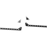 Road Armor TRECK Dual Lower 5Ft. Bed Mid-Size Truck - Accessory Rail Mounts - Pair - JT