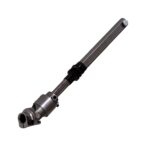 2007-2019 Jeep Wrangler JK Lower Steering Shaft. Heavy duty telescopic steel shaft with billet steel universal joints. Connects from factory steering box to either factory or Borgeson upper steering shaft.