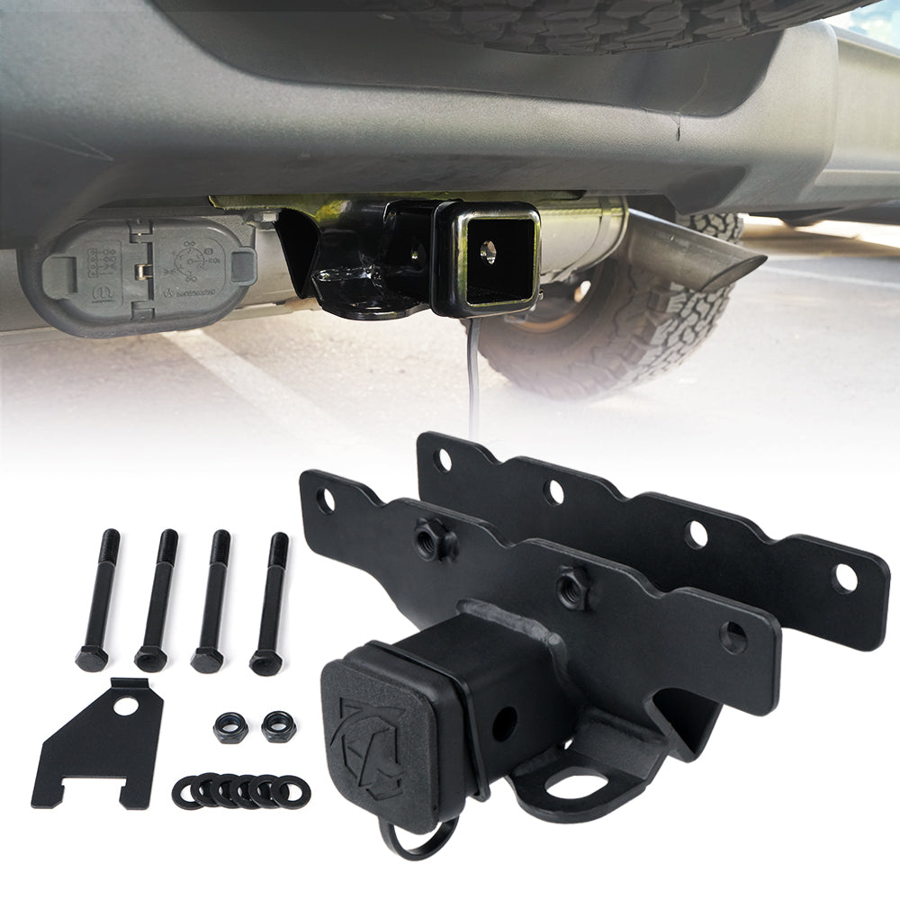 Xprite 2 Inch Rear Receiver Tow Hitch for 2018+ Jeep Wrangler JL JLU
