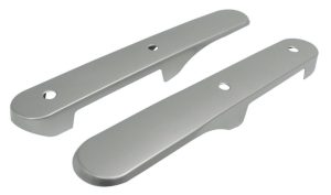 Steinjäger Door Accessories Wrangler JK 2007-2010 Handle Accents Interior Rear Brushed Silver