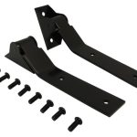 Steinjäger Tailgate (Liftgate) Repl Parts Wrangler YJ 1987-1995 Tailgate Hinges Black Powder Coated Stainless Steel
