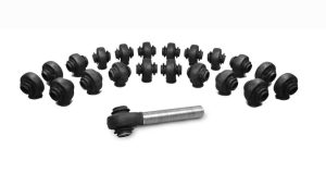 Steinjäger 0.500 Bore Rod Ends Rubber Boots to fit over high misalignment inserts Bulk Packaging 20 Pack