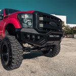 RIGID s 2021+Ford Raptor Triple Fog Kit is designed to replace the OEM fog lights in the 2021+Ford Raptor with a pair of D-Series SAE Pro lights; a pair of D-Series Spot lights; and a pair of D-Series Drive lights. The kit provides every