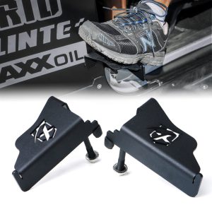 Xprite Front Foot Pegs with Logo for 2007-2018 Jeep Wrangler JK