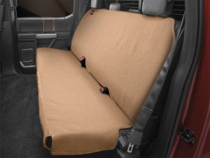 Seat Protector; Tan; Bench Seat Width 56 in.; Depth 19.5 in.; Back Height 22.5 in.;