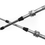 Steinjäger Shifter Cables, Push-Pull 1/4-28 108 Inches Long Bulkhead Style