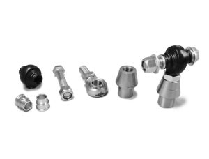 Steinjäger Heims, Nuts, Bungs, Inserts and Boots Rod End Kits 1/2-20 RH and LH Chrome Moly Housing, Nylon Race Fits 1.000 x 0.095 Tubing 2 Rod Ends