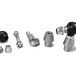 Steinjäger Heims, Nuts, Bungs, Inserts and Boots Rod End Kits 3/4-16 RH and LH Chrome Moly Housing, Nylon Race Fits 1.250 x 0.095 Tubing 2 Rod Ends