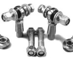 Steinjäger Heims, Nuts, Bungs, Spacers and Seals Rod End Kits 1.25-12 x 1 inch Bore RH and LH Chrome Moly Housing, Nylon Race Fits 2.000 x 0.250 Tubing 4 Rod Ends