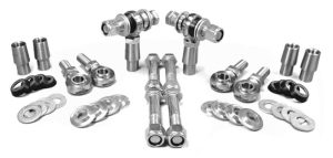 Steinjäger Heims, Nuts, Bungs, Spacers and Seals Rod End Kits 1/2-20 RH and LH Steel Housing, PTFE Race Fits 1.000 x 0.095 Tubing 6 Rod Ends
