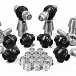 Steinjäger Heims, Nuts, Bungs, Inserts and Boots Rod End Kits 3/4-16 RH and LH Chrome Moly Housing, Nylon Race Fits 1.750 x 0.250 Tubing 8 Rod Ends