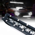 Xprite Undercover Series LED Strobe Lights For Dash / Windshield With Suction Cups