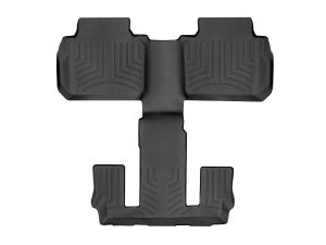 FloorLiner™ DigitalFit®; Black; Rear and Third Row; 1 Piece;