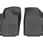 Black Steel Rear Bumper; Sensor Compatible; Incl. Reverse Lights; 14 Gauge Steel; Black Powder Coat; 85 lbs.;
