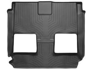 FloorLiner™ DigitalFit®; Black; Rear And Third Row;