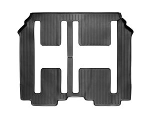 FloorLiner™ DigitalFit®; Black; Rear And Third Row;