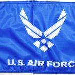 Air Force Flag Blue Forever Wave