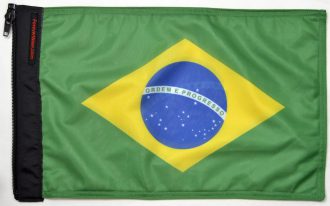 Brazil Flag Forever Wave