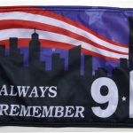 911 Tribute Flag Forever Wave