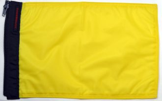 Solid Yellow Q Flag Forever Wave