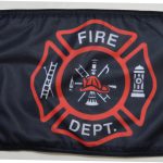 Fire Department Flag Forever Wave