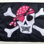 Pink Pirate Flag Forever Wave