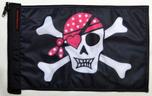 Pink Pirate Flag Forever Wave