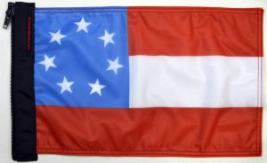 1st Confederate 7 Star Flag Forever Wave