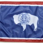 State Flag Wyoming Forever Wave