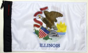 State Flag Illinois Forever Wave