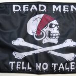 Dead Men Tell No Tales Flag Forever Wave