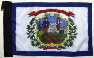 State Flag West Virginia Forever Wave