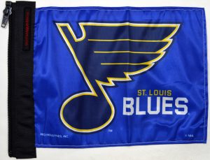 St Louis Blues Flag Forever Wave